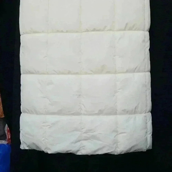 Asos Design full length quilted hooded Vest zip up jacket M - Picture 6 of 10